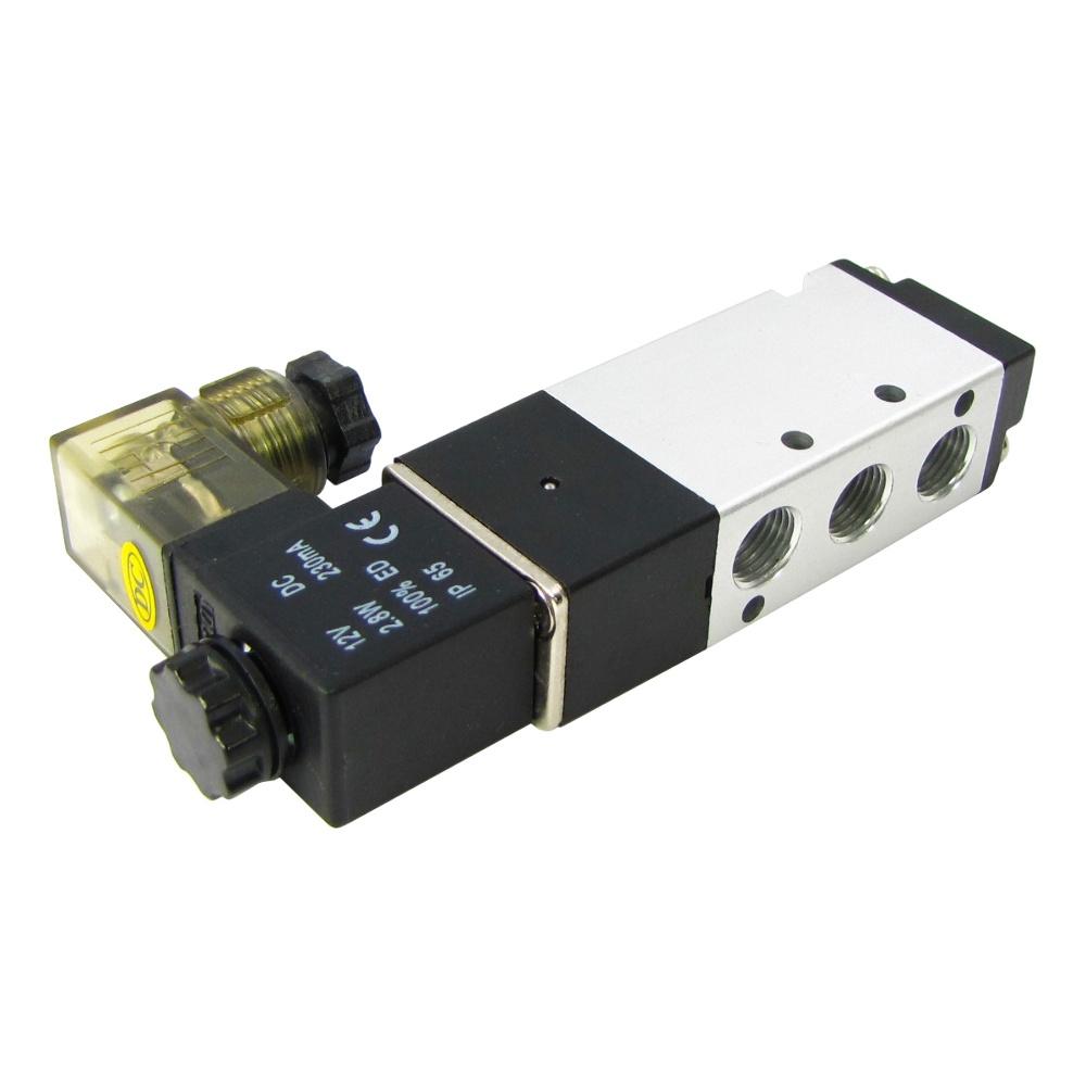Пневматический электромагнитный клапан 4V110-06, давление 0.15-0.8 MPa, DC-12V