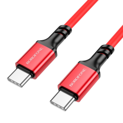 Кабель Borofone BX83 Type-C to Type-C PD 60W 1m red