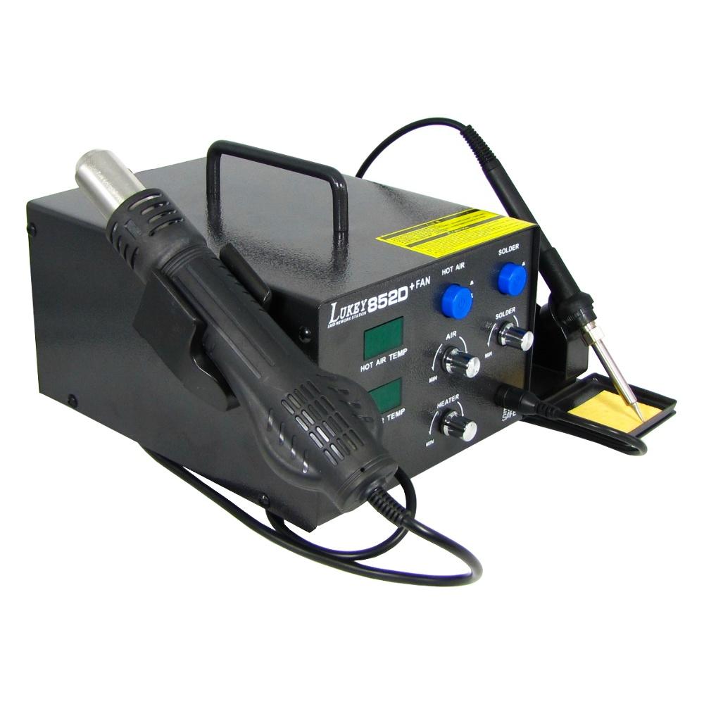 Паяльная станция Lukey 852D+FAN фен, паяльник