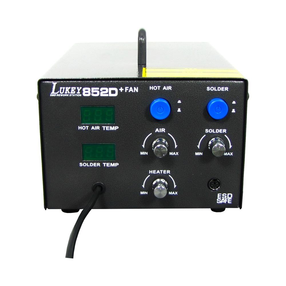 Паяльная станция Lukey 852D+FAN фен, паяльник