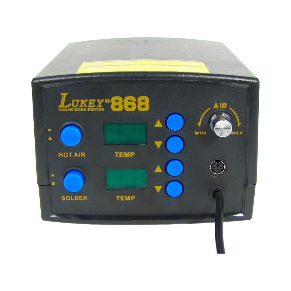 Паяльная станция Lukey 868 фен, паяльник