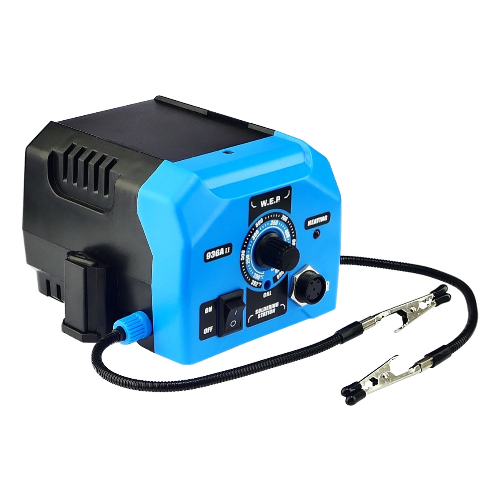 Паяльная станция WEP 936A-II, паяльник, держатели плат и припоя, 120W, 200-480 гр C