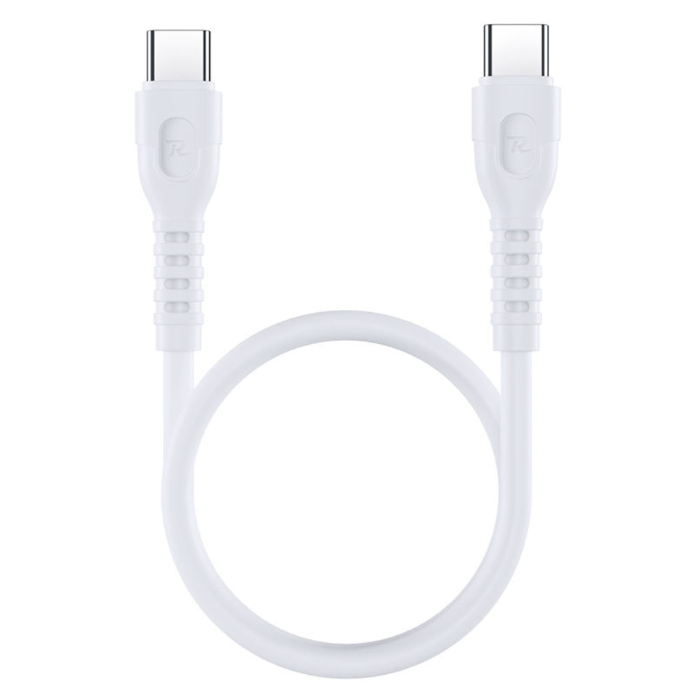 Кабель Remax RC-C022 Type-C to Type-C PD 65W 0.3m white