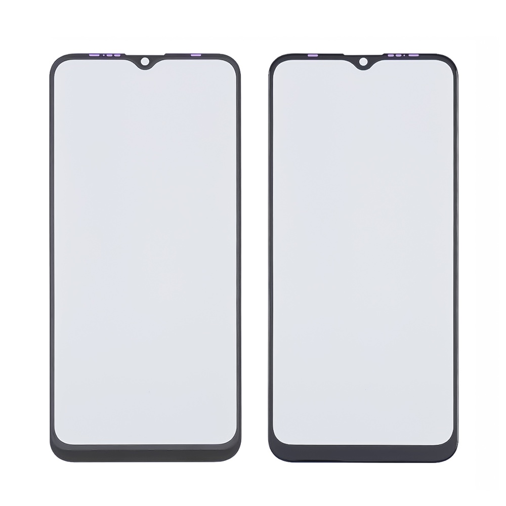 Стекло тачскрина с OCA плёнкой для TECNO Spark 4/ Camon 12 (KC2/ KC8/ CC7) чёрное с олеофобным покрытием, закалённое