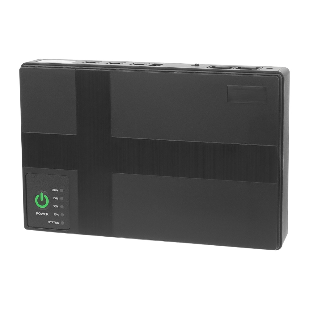 Источник бесперебойного питания для сетевого оборудования DC1018P 12V/ 9V/ 5V 10400 mAh чёрный