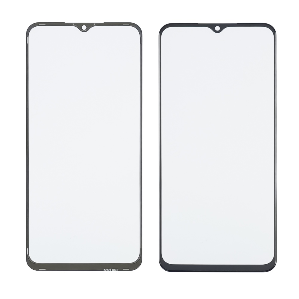 Стекло тачскрина с OCA плёнкой для Samsung M135/ M336 Galaxy M13/ M33 чёрное с олеофобным покрытием, закалённое