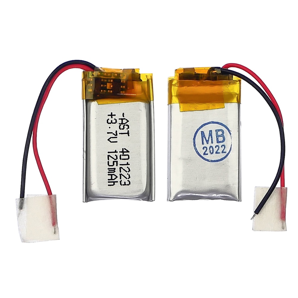 Аккумулятор 301525P универсальный с контроллером, 3,5 х 14 х 25 мм (125 mAh)/ для TWS наушников, Bluetooth гарнитур, MP3 плееров