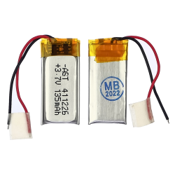Аккумулятор 281125P универсальный с контроллером, 3,8 х 10 х 27 мм (100 mAh)/ для TWS наушников, Bluetooth гарнитур, MP3 плееров