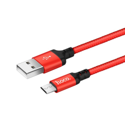 Кабель Hoco X14 USB to MicroUSB 2m red Кабель Hoco X14 USB to MicroUSB 2m red