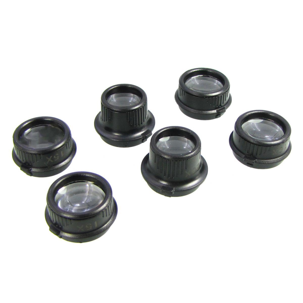 Бинокуляры NO.9892GJ с LED подсветкой (4 пары линз d=20mm, 10х/15х/20х/25х)