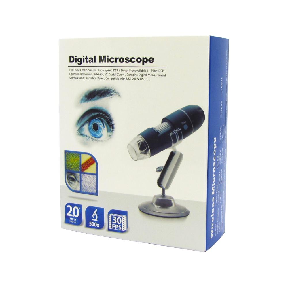 Цифровой микроскоп MicroView 500x, оптическое увеличение до 500X