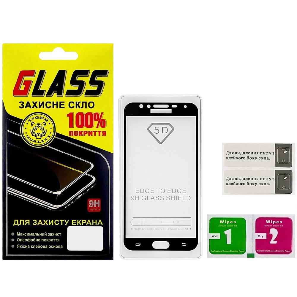 Защитное стекло для Samsung J400 J4 (2018) Full Glue (0.3 мм, 2.5D, чёрное)