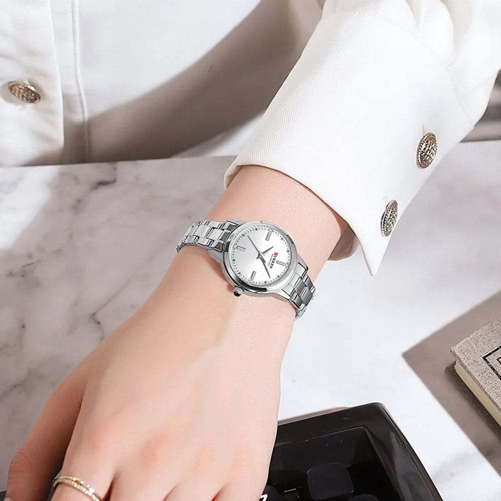 Curren 9094 Silver-White