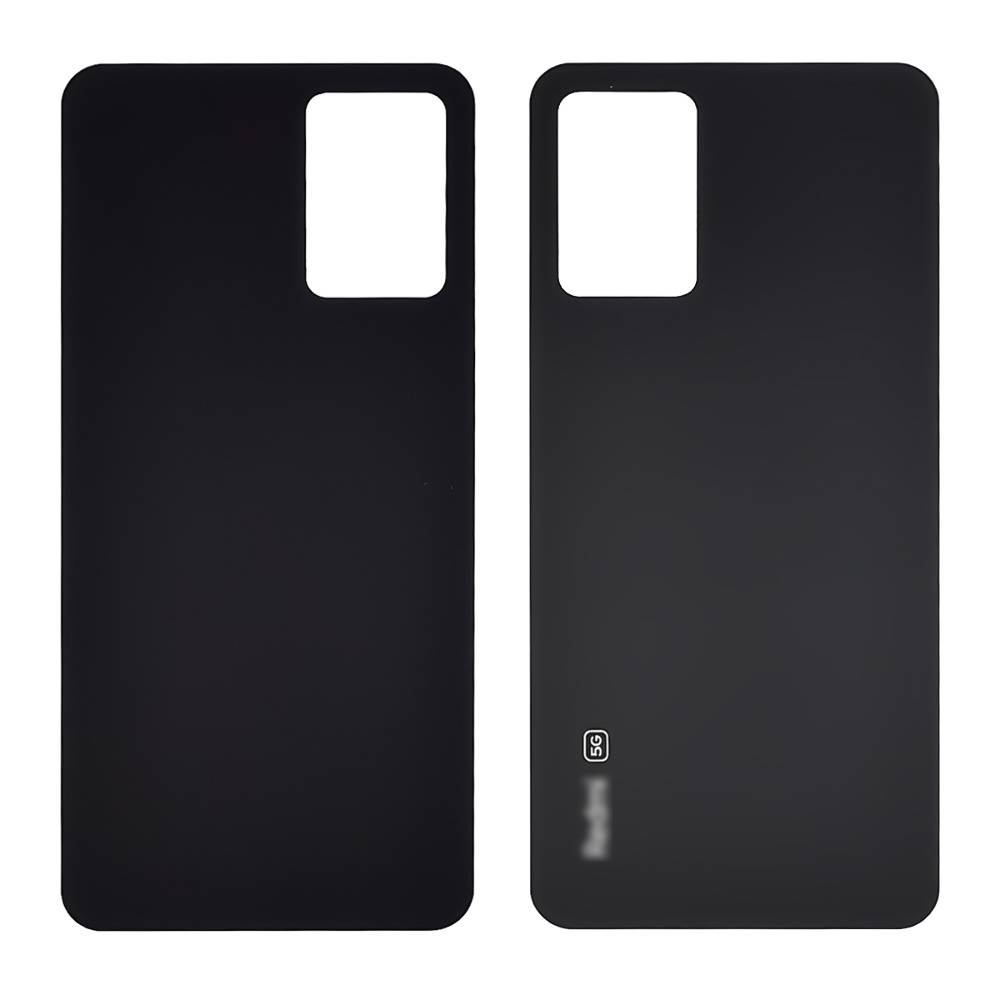 Заднее стекло корпуса для Xiaomi Redmi Note 11 Pro Plus Misterious Black (серое)