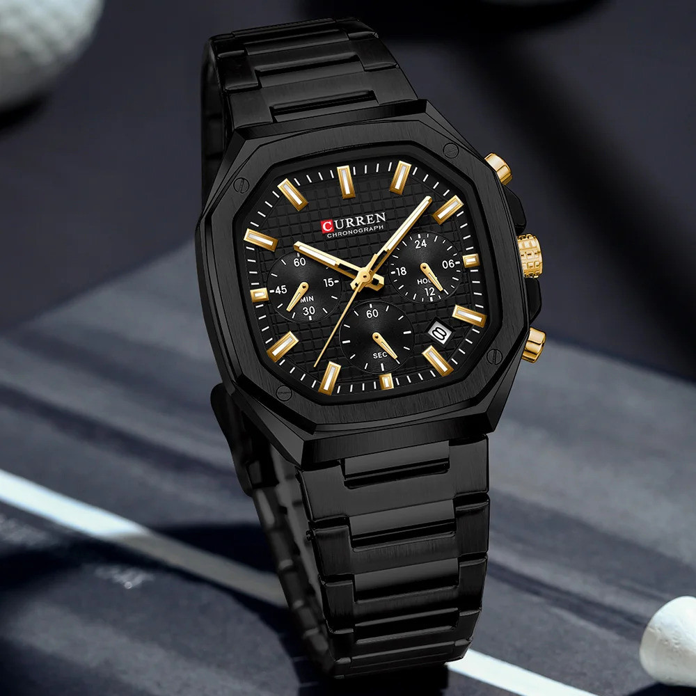 Curren 8459 Black