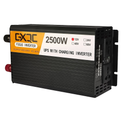 Инвертор GXQC SFX-1000W/ 2500W DC 12V - AC 220V с функцией зарядки аккумулятора Инвертор GXQC SFX-1000W/ 2500W DC 12V - AC 220V с функцией зарядки аккумулятора