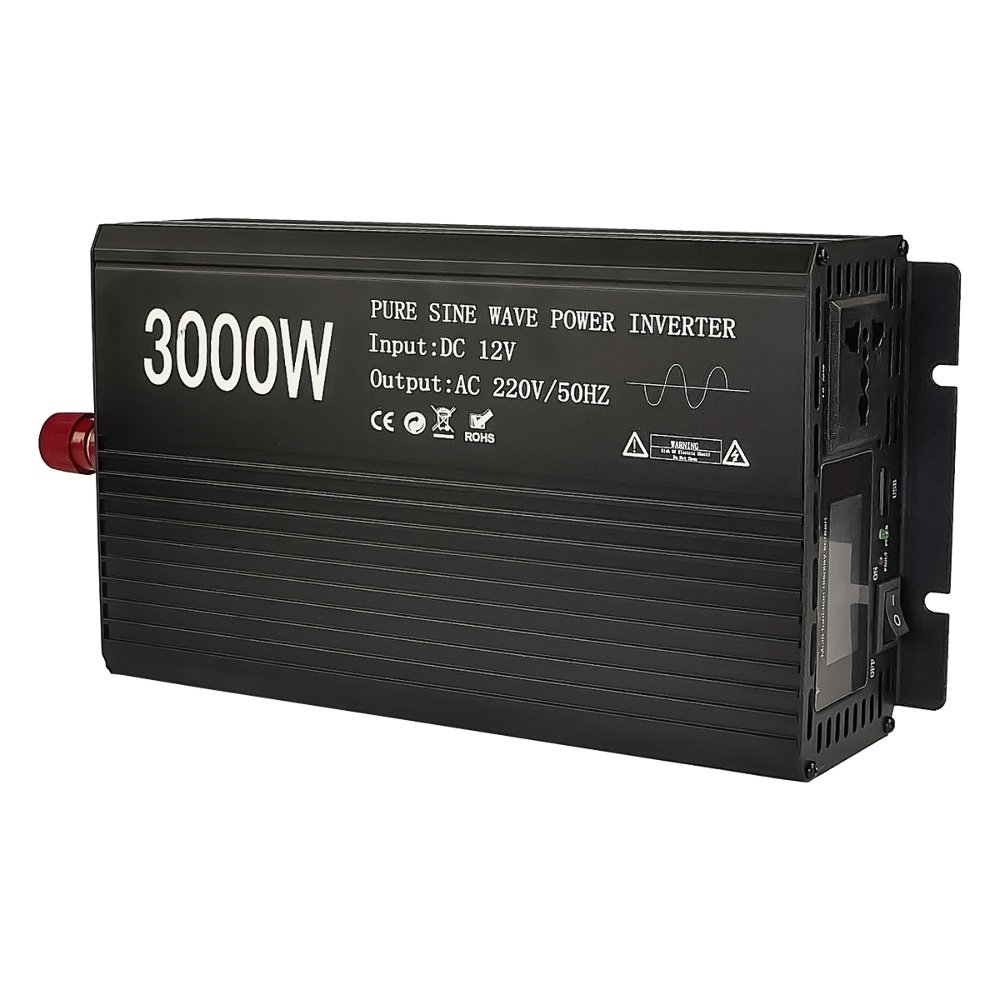 Инвертор SW-1000W/ 3000W DC 12V - AC 220V чистый синус