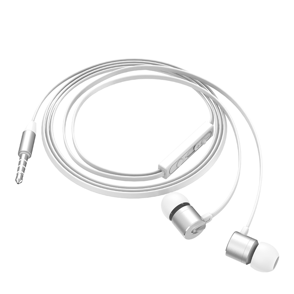 Наушники вакуумные Hoco M63 Jack 3.5 silver