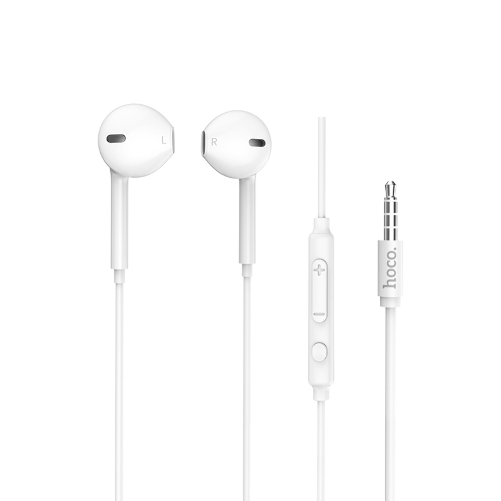 Наушники вкладыши Hoco M55 Jack 3.5 white