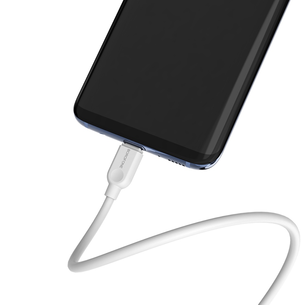 Кабель Borofone BX14 USB to Type-C 2m white