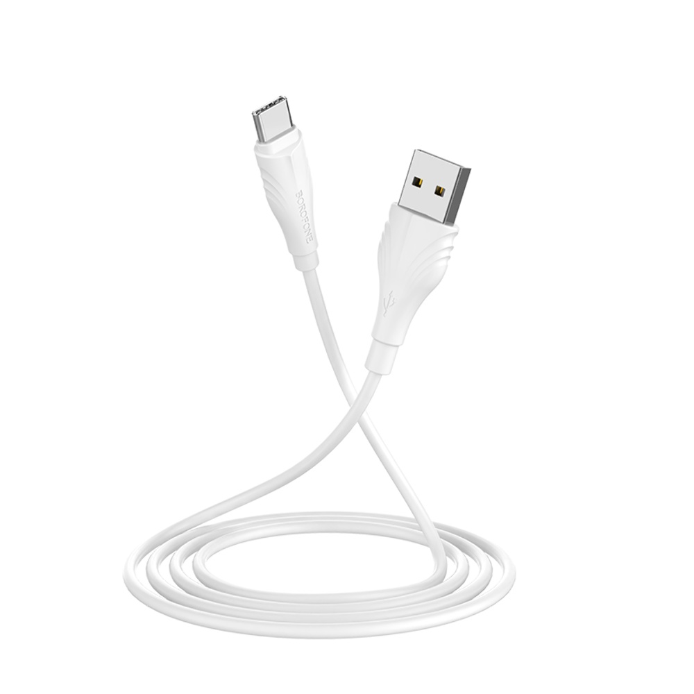 Кабель Borofone BX18 USB to Type-C 1m white