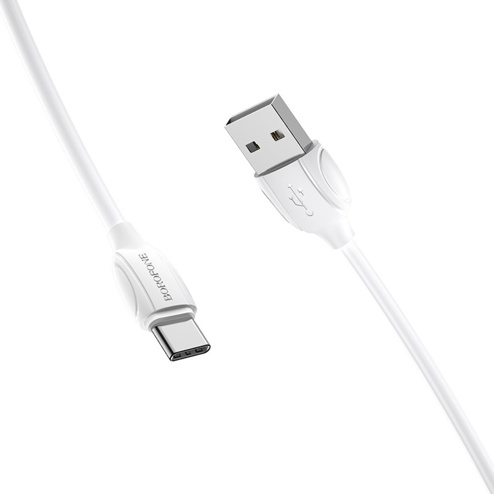 Кабель Borofone BX19 USB to Type-C 1m white
