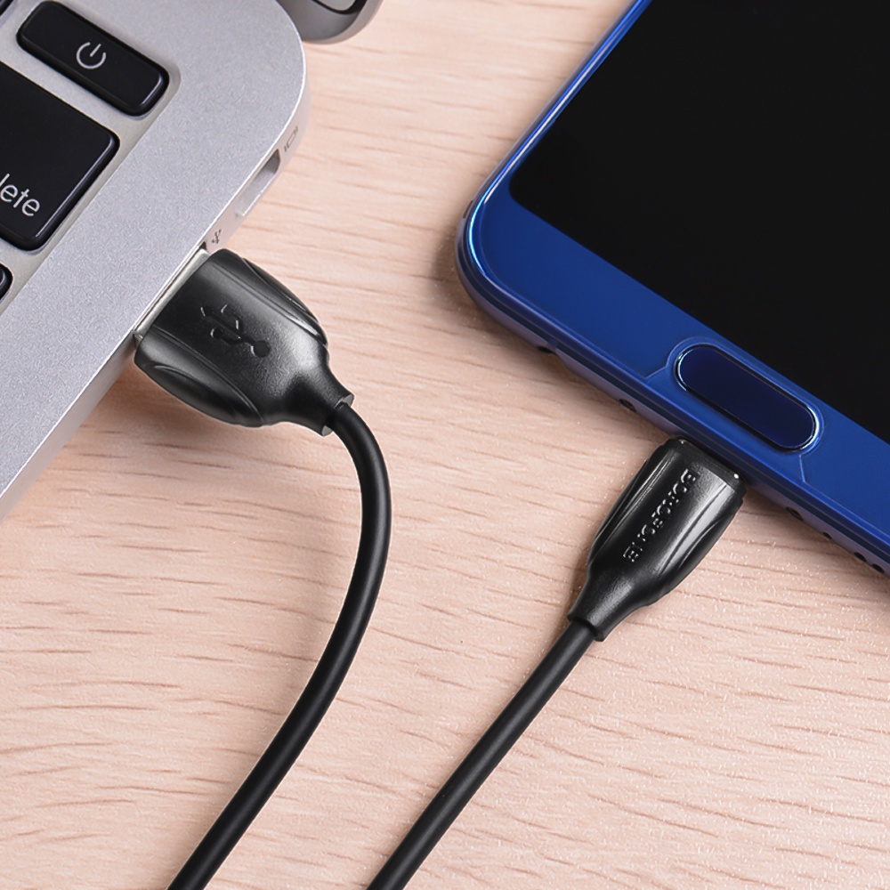 Кабель Borofone BX19 USB to Type-C 1m black