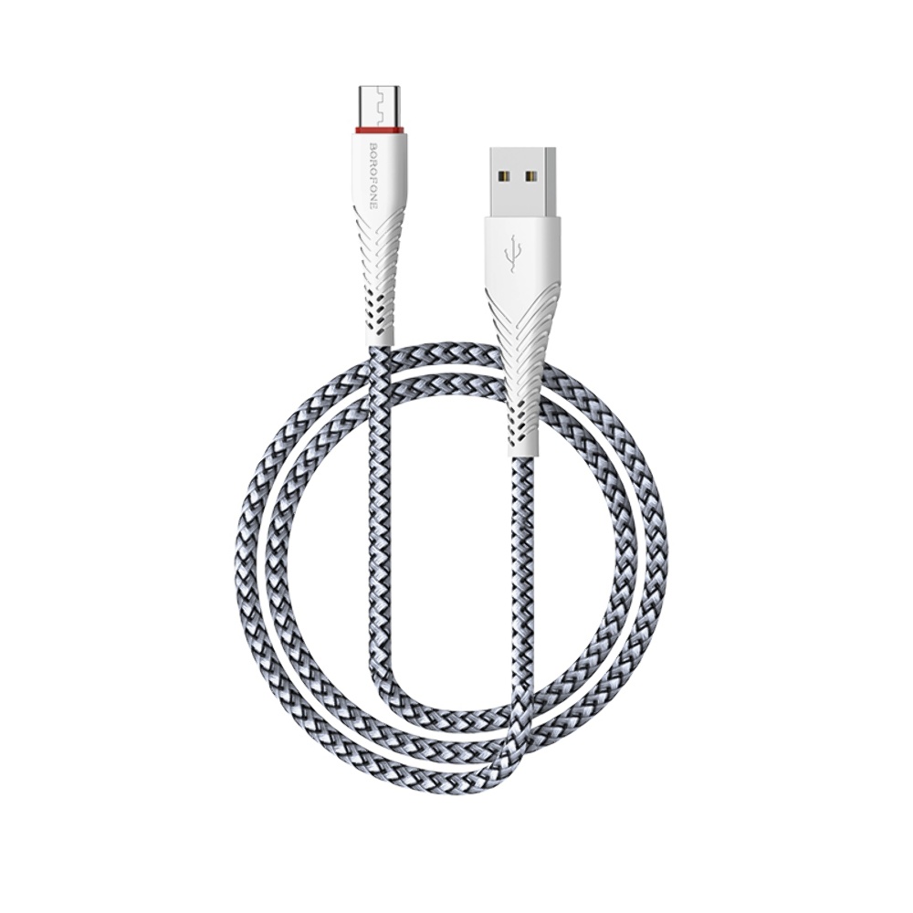 Кабель Borofone BX25 USB to Type-C 1m white