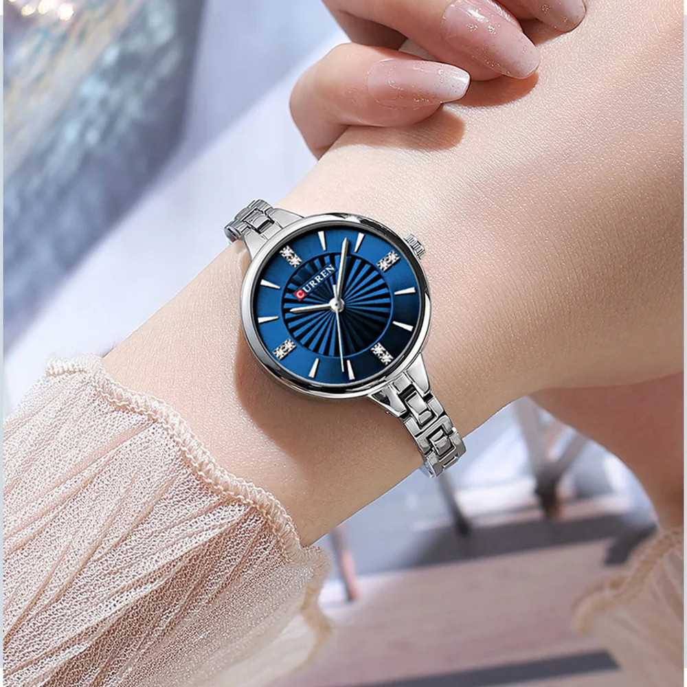 Curren 9097L Silver-Blue