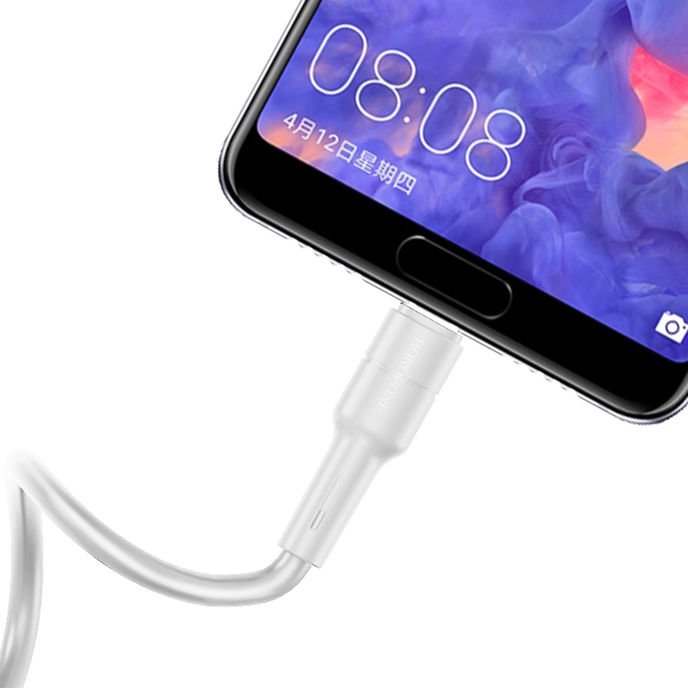 Кабель Borofone BX30 USB to Type-C 1m white