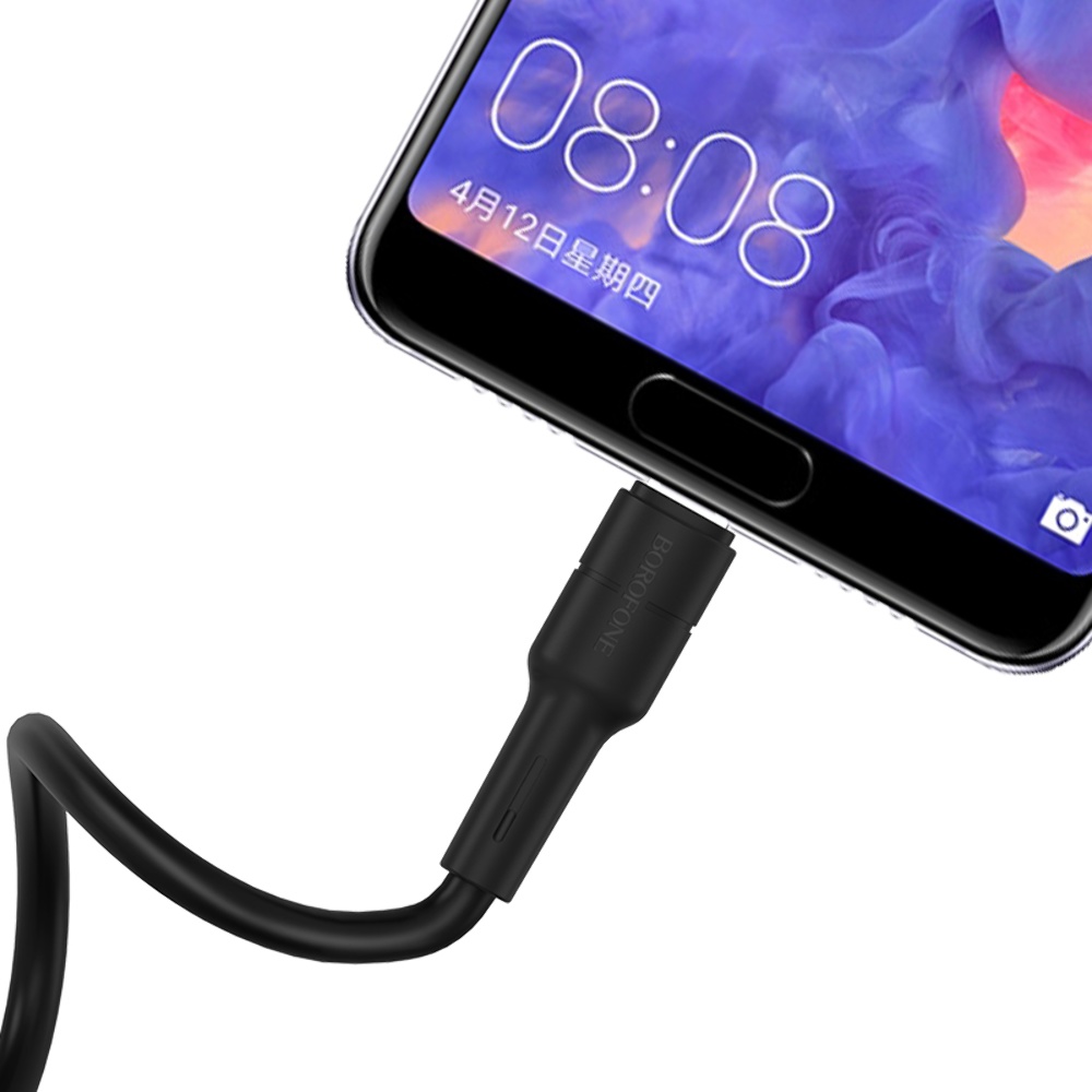 Кабель Borofone BX30 USB to Type-C 1m black