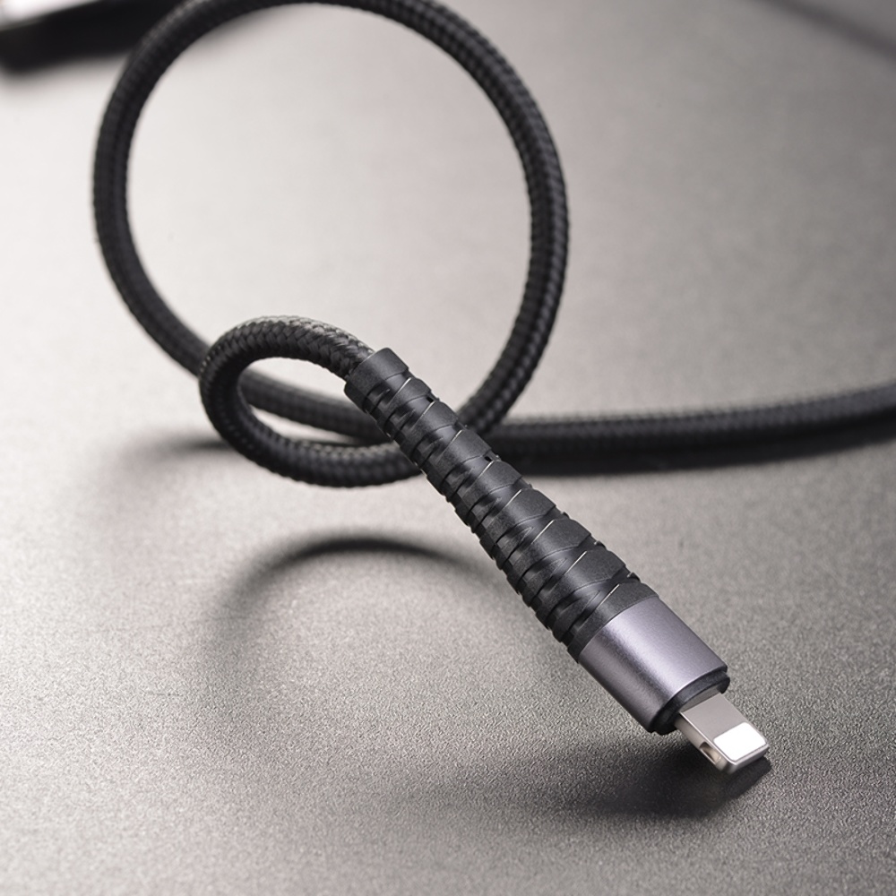 Кабель Borofone BX32 USB to Lightning 1m black