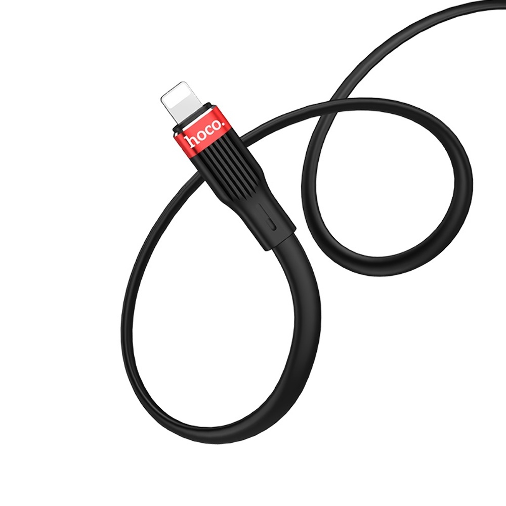 Кабель Hoco U72 USB to Lightning 1.2m black