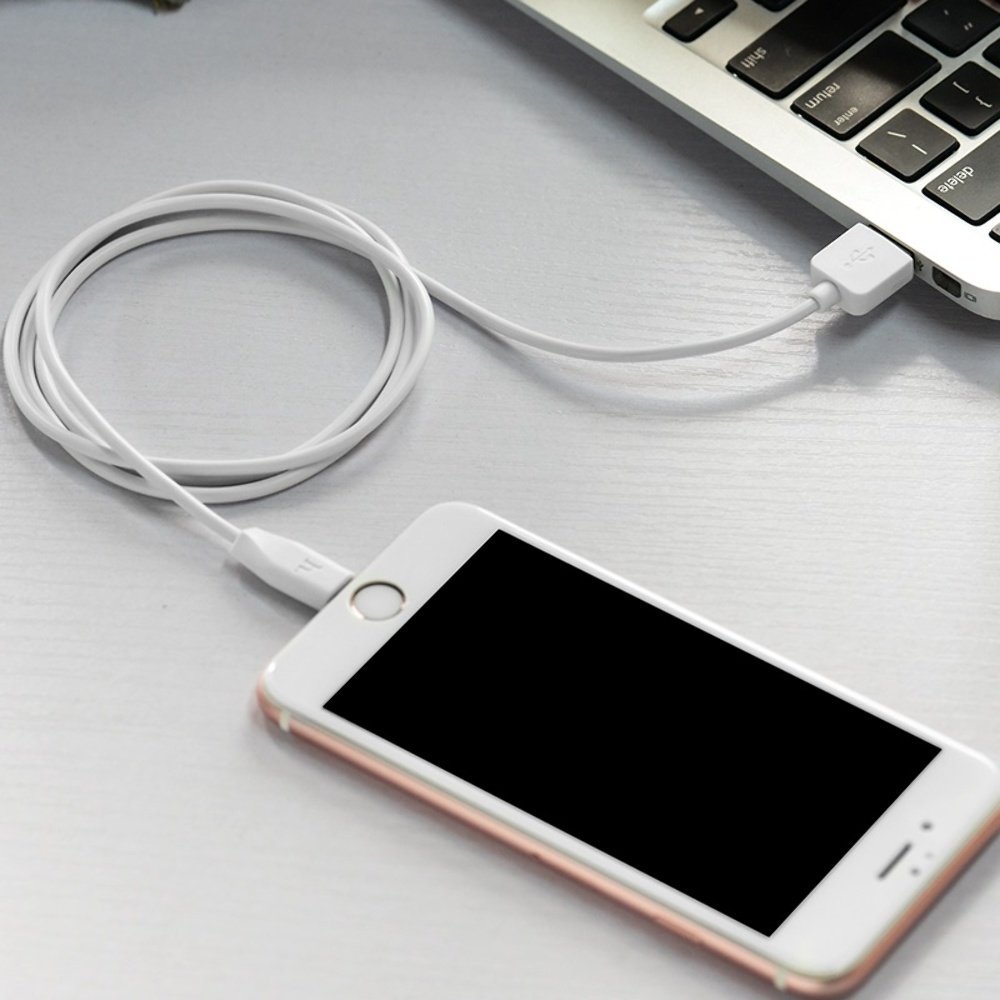 Кабель Hoco X1 USB to Lightning 1m white