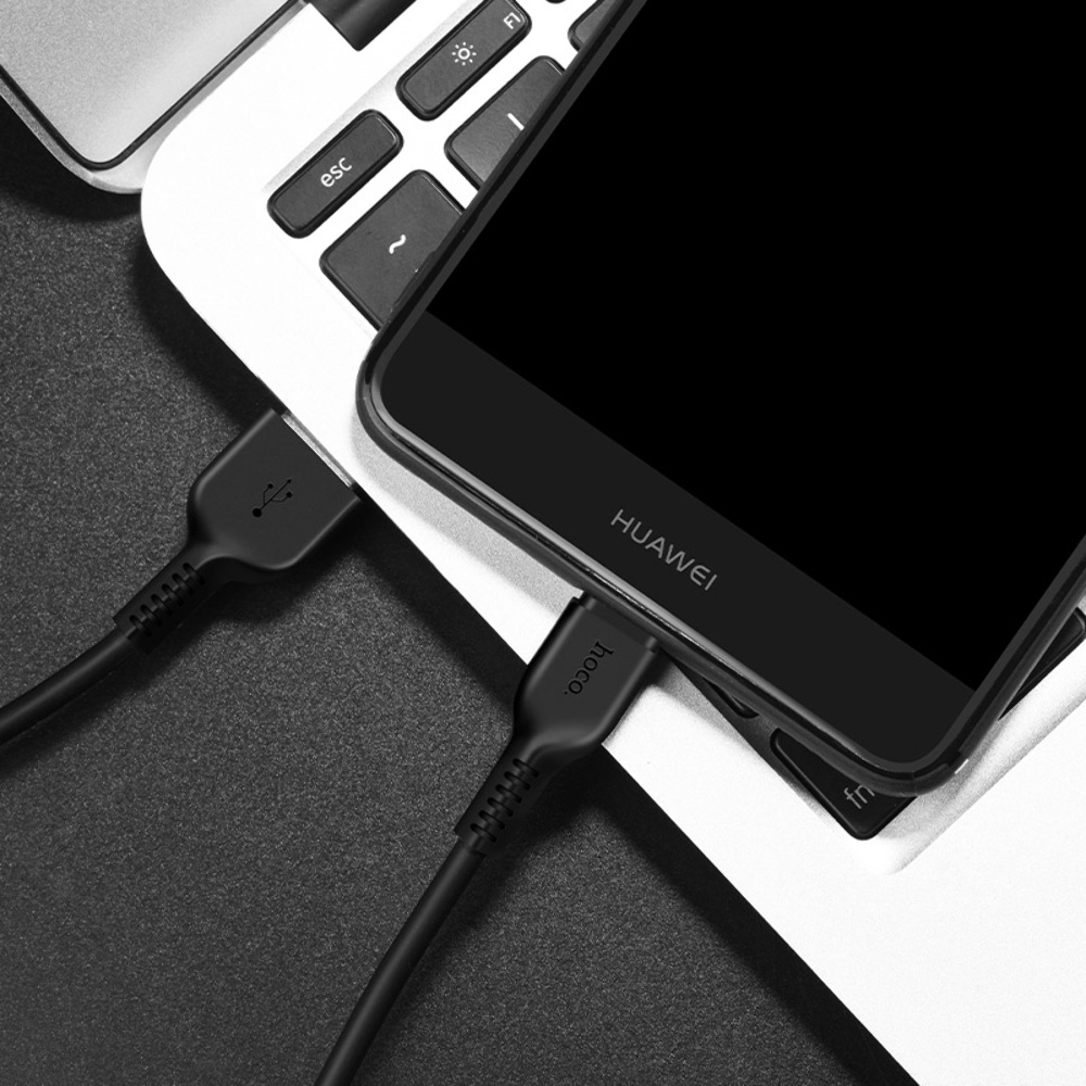 Кабель Hoco X13 USB to Type-C 1m black