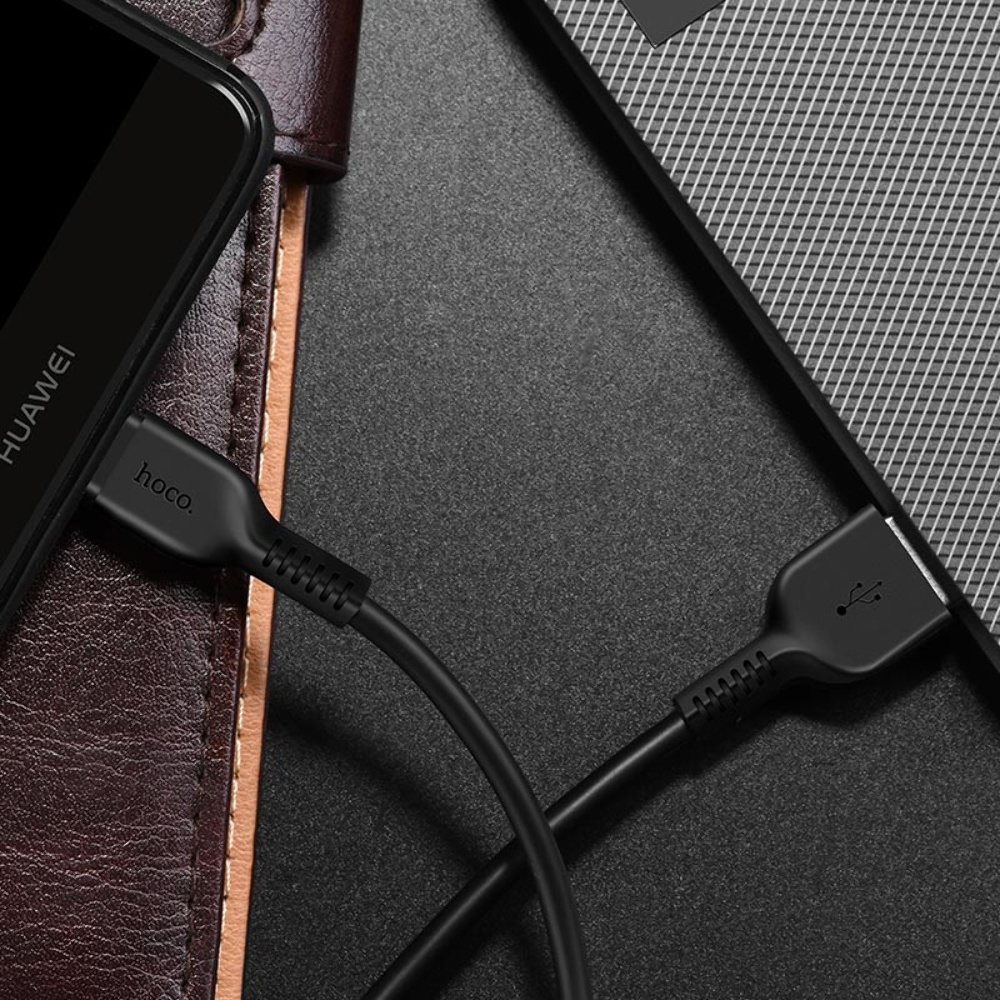 Кабель Hoco X13 USB to Type-C 1m black