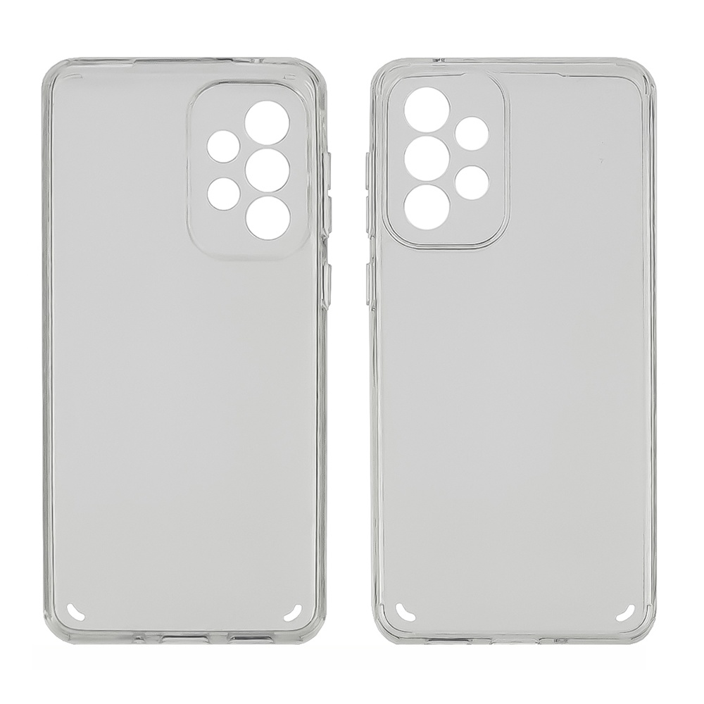 Чехол clear protective with frame Samsung A736B A73 2022 прозрачный Люкс