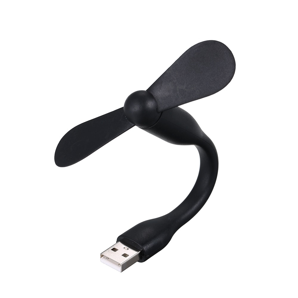 Мобильный вентилятор USB черный