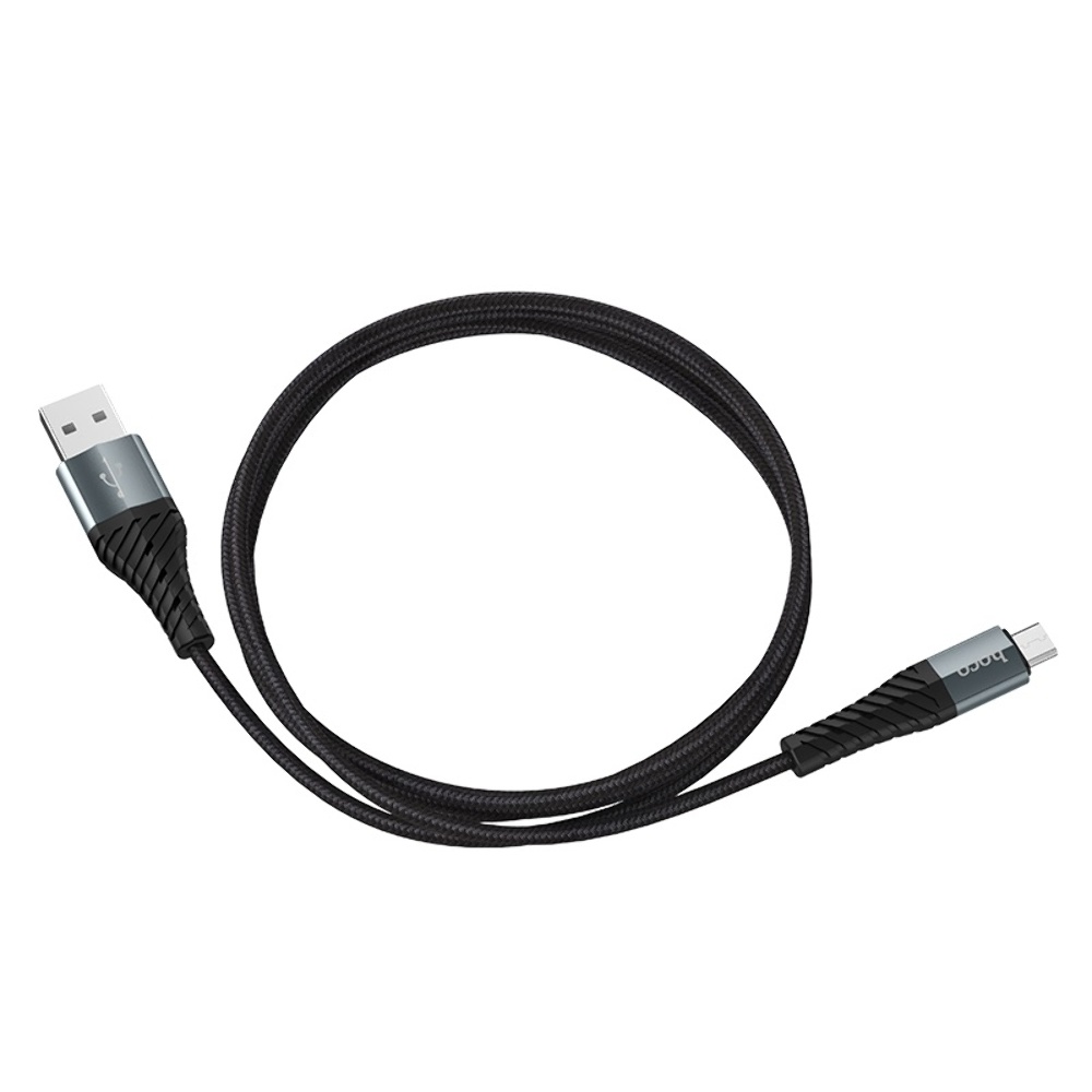 Кабель Hoco X38 USB to MicroUSB 1m black