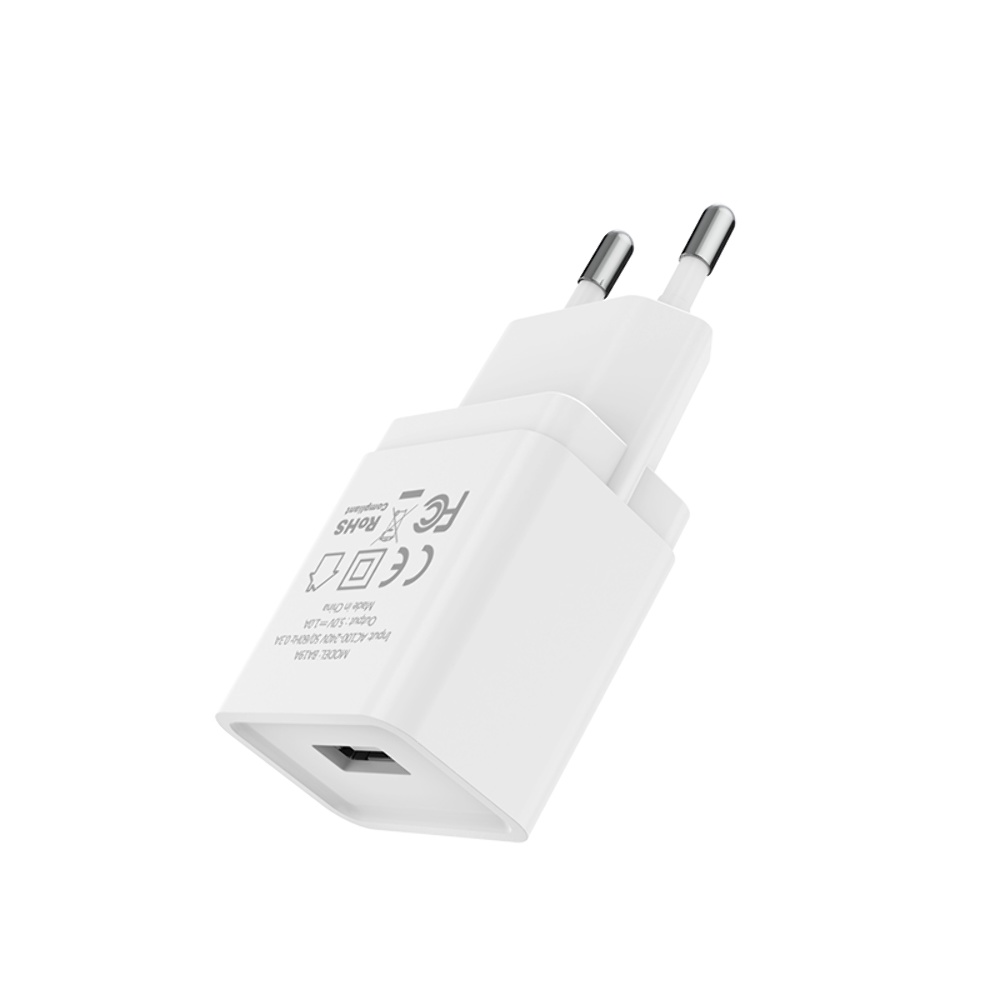 Сетевое зарядное устройство Borofone BA19A USB белое