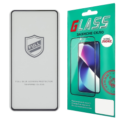 Защитное стекло для Samsung A245/ A256/ A156 A24/ A25/ A15 Full Glue Titanium (0.3 мм, чёрное) Люкс