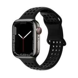Ремешок силиконовый Hoco iWatch WA08 honeycomb 42/ 44/ 45/ 49mm black