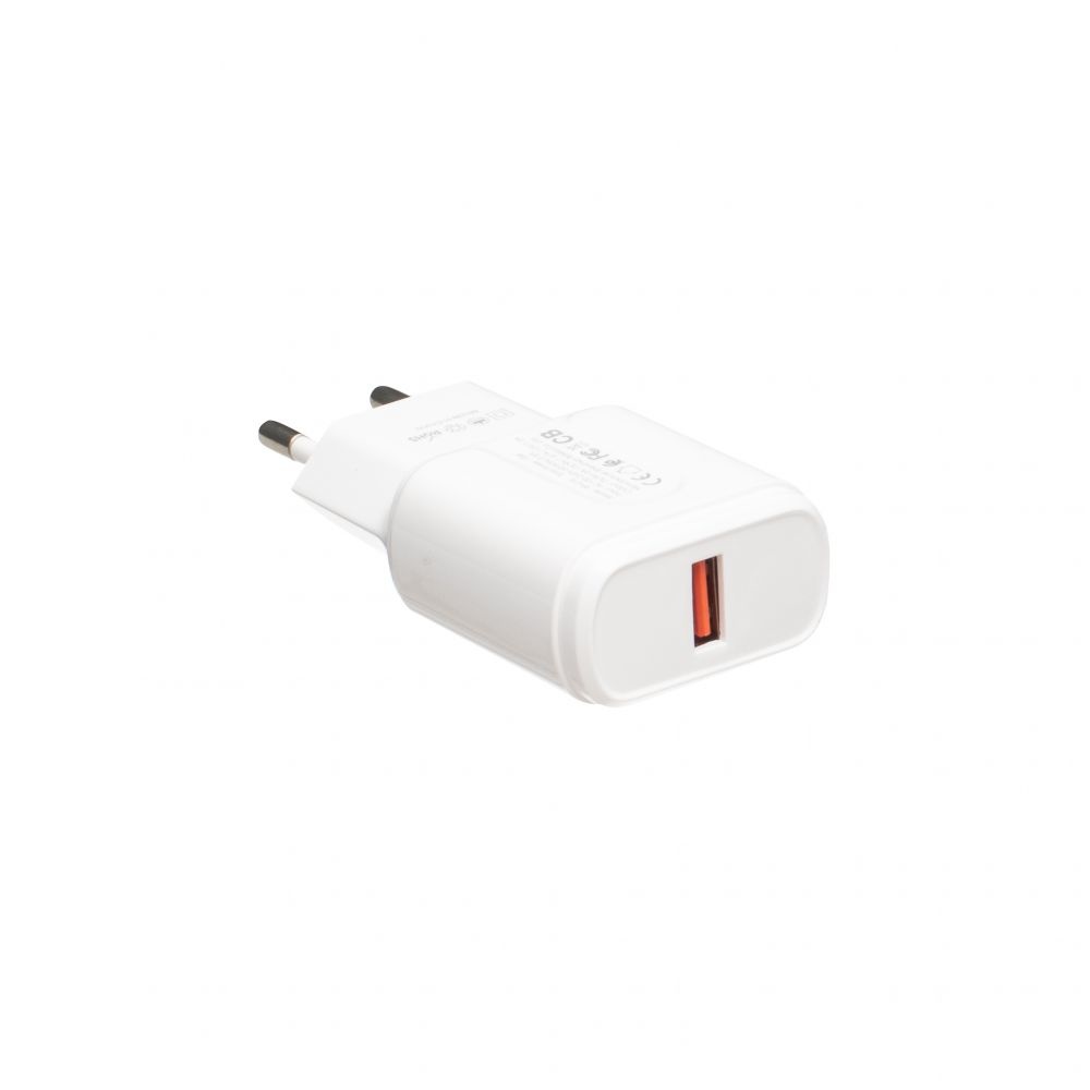 Сетевое зарядное устройство Remax RP-U16 USB QC белое