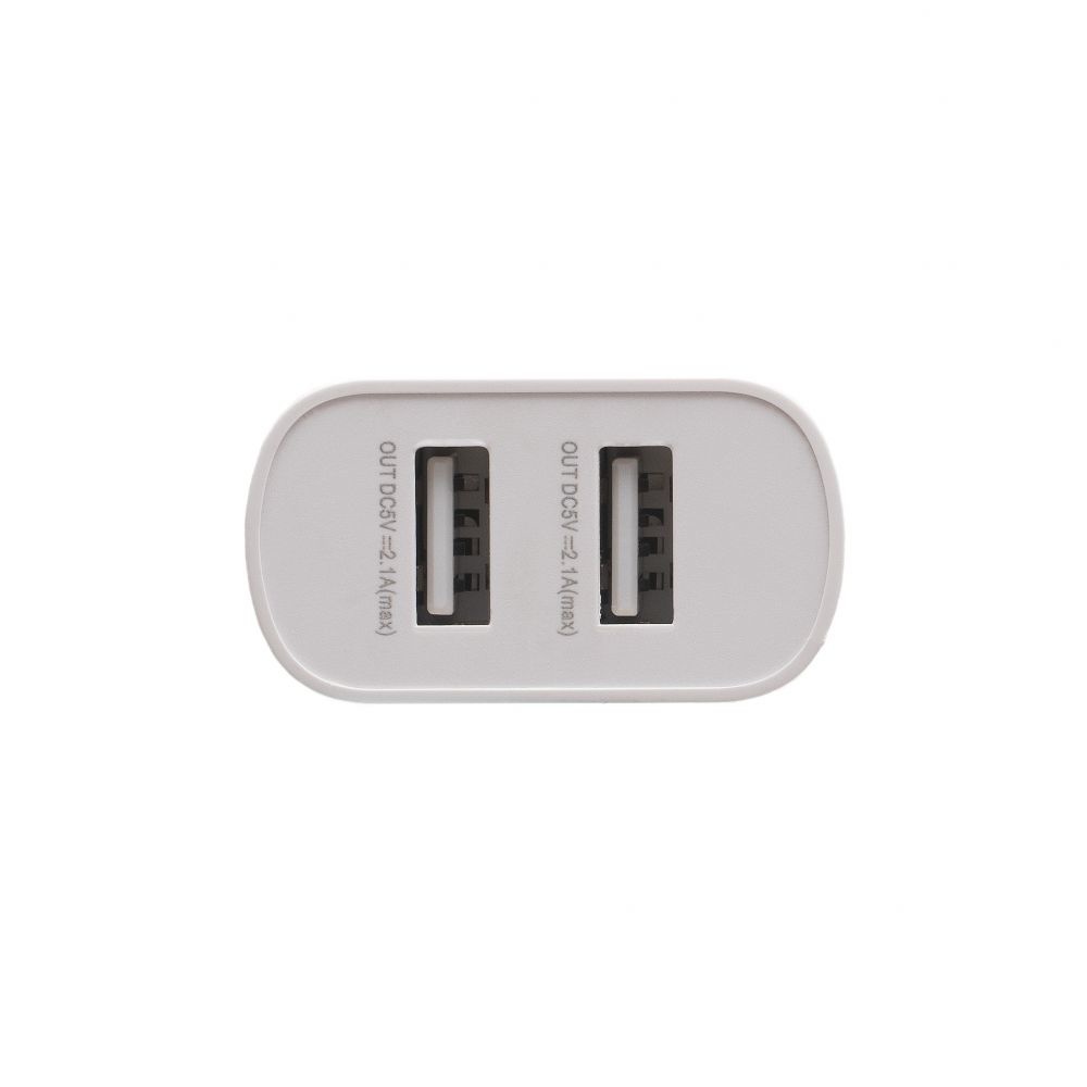 Сетевое зарядное устройство Remax RP-U35 2 USB белое + кабель USB to MicroUSB
