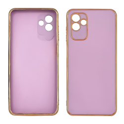 Чехол Glossy Color для Samsung A04s A047F цвет  1 лавандовый