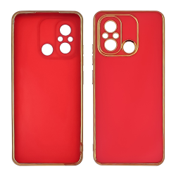 Чехол Glossy Color для Xiaomi Redmi 12C (6,71") (168,76 x 76,41 x 8,77 mm) цвет  3 коралловый