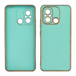 Чехол Glossy Color для Xiaomi Redmi 12C (6,71") (168,76 x 76,41 x 8,77 mm) цвет  4 бирюзовый