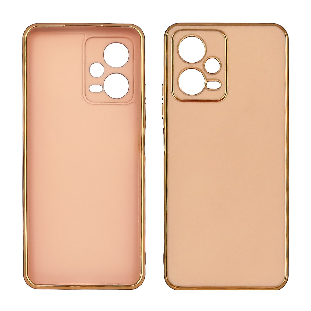 Чехол Glossy Color для Xiaomi Redmi Note 12 5G (6,67") (165,88 x 76,21 x 7,98 мм) цвет  2 розовый