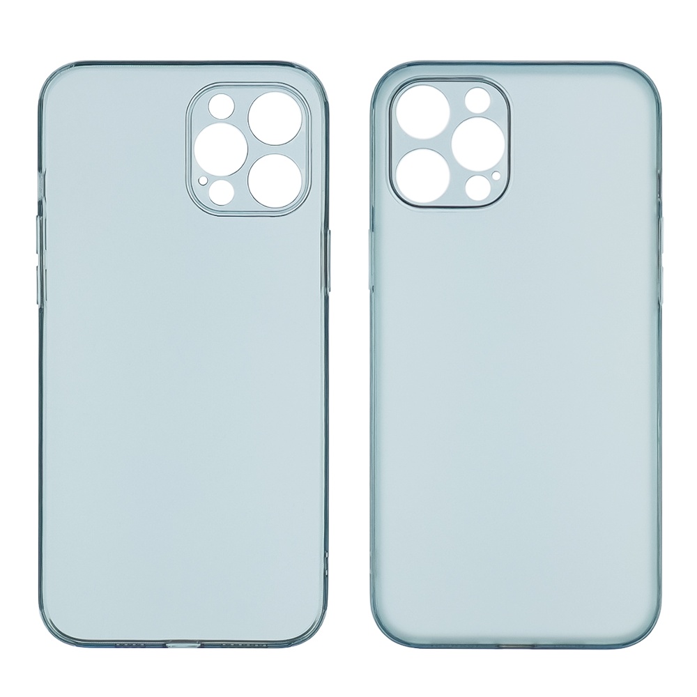 Чехол Matt Protective для Apple iPhone 12 Pro Max синий Люкс