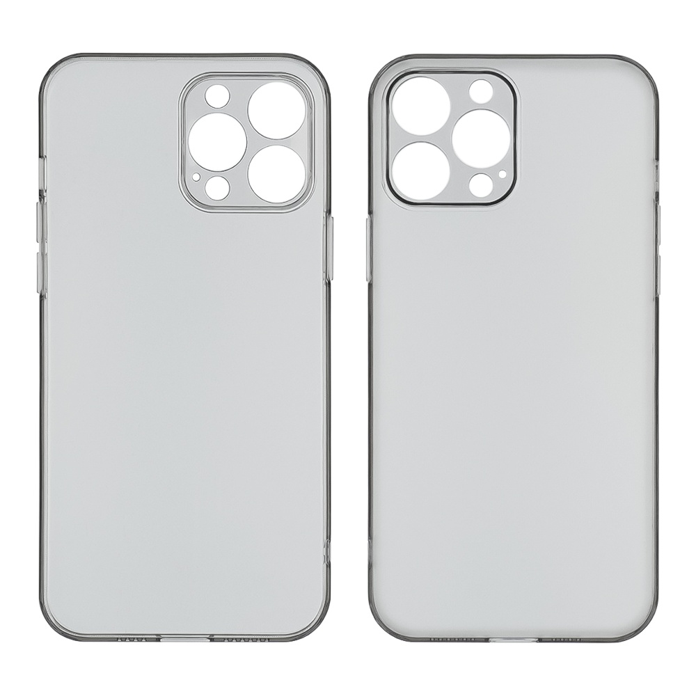 Чехол Matt Protective для Apple iPhone 13 Pro Max черный Люкс